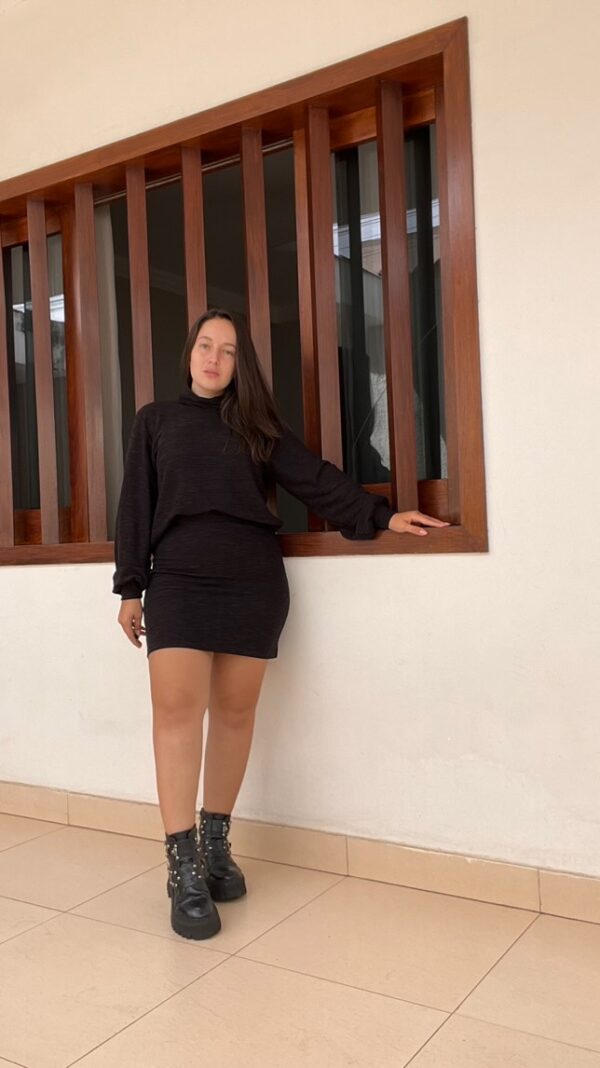 Blusa Catarina Preta - Imagem 3