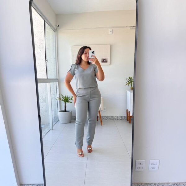 Calça Singapura Cinza