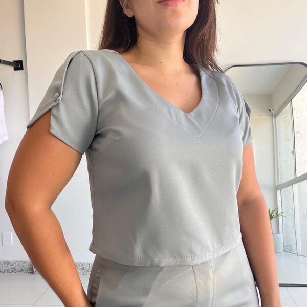 Blusa Singapura Cinza