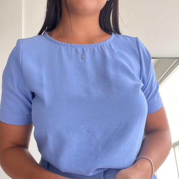 Blusa Jéssica baby blue - Imagem 3