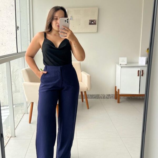 Calça Denise azul marinho - Imagem 6