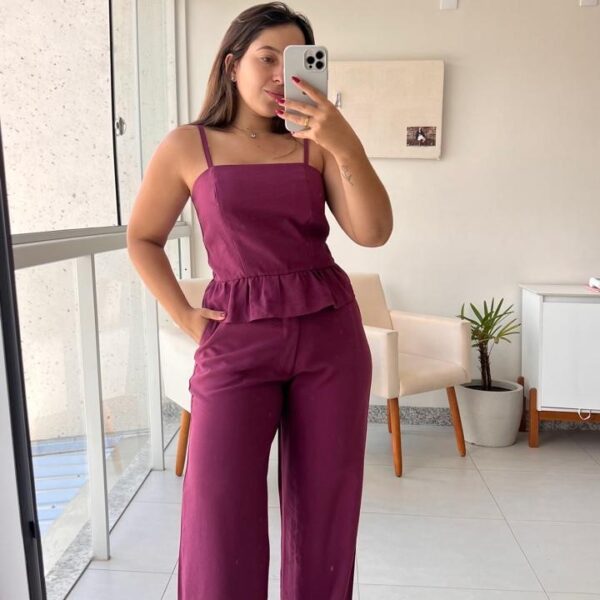 Blusa Laila berinjela - Imagem 5