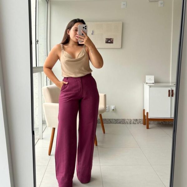 Calça Denise berinjela - Imagem 5