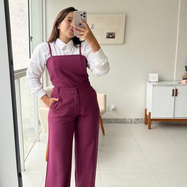 Calça Denise berinjela - Imagem 6