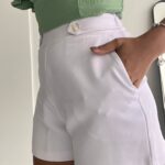 Short basic branco