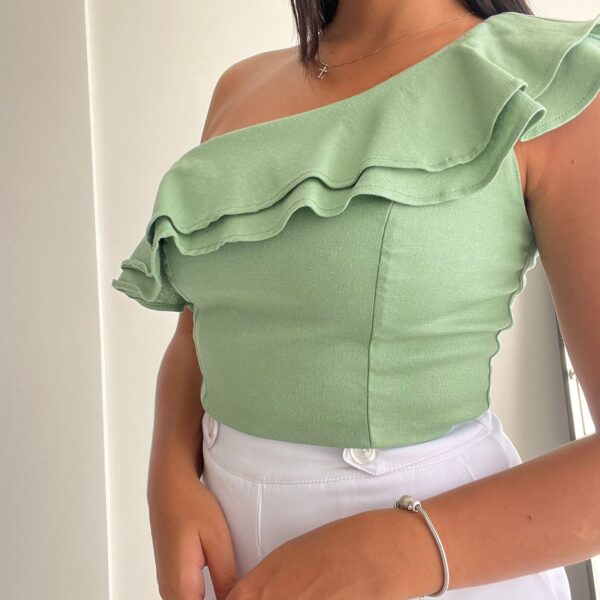 Blusa Isabella verde - Imagem 3