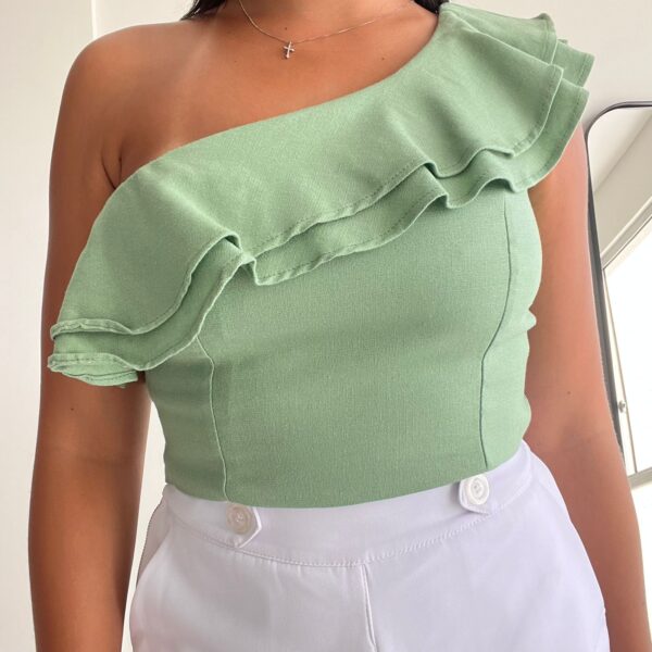 Blusa Isabella verde - Imagem 2