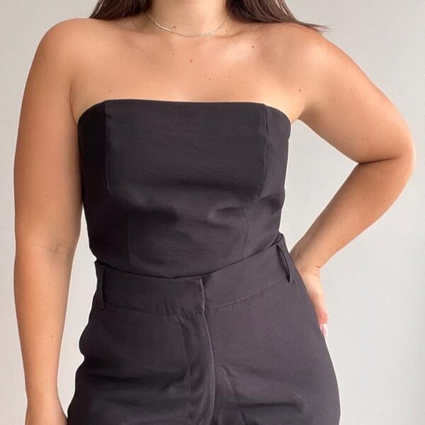 Blusa Laila preta - Imagem 4