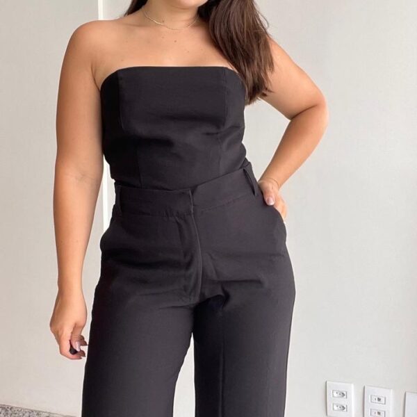 Blusa Laila preta - Imagem 5