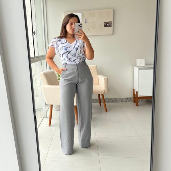 Calça Denise cinza - Imagem 6