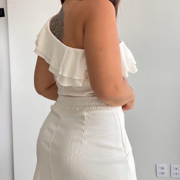 Short saia Isabella off whitte - Imagem 3
