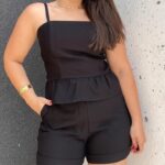 Short Laila preto - 40