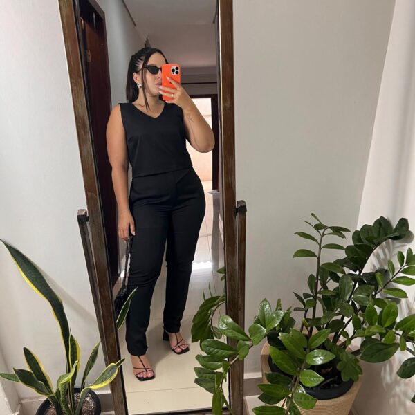 Blusa Alpino preta