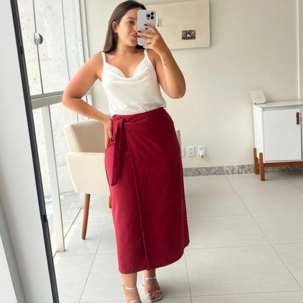 Blusa Manuela off whitte
