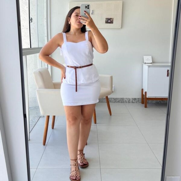 Vestido Juliana branco