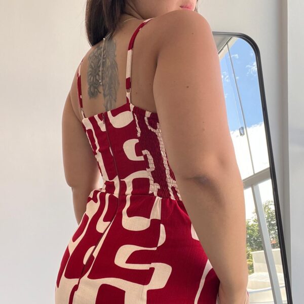 Vestido Flávia Estampado - Imagem 3