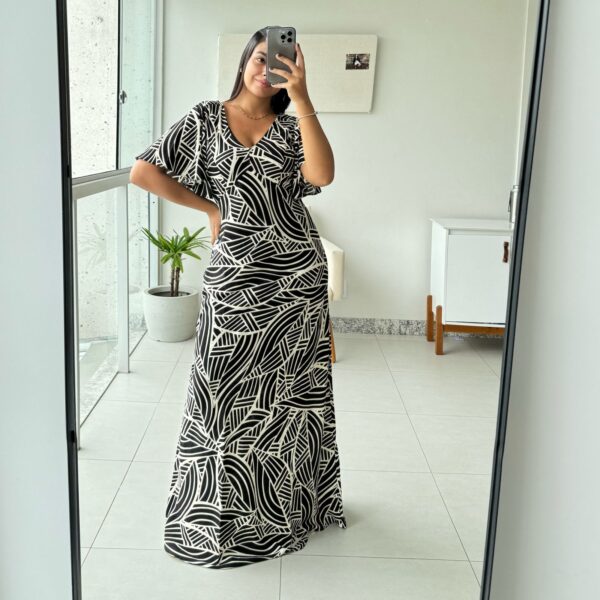 Vestido Sophia P&B
