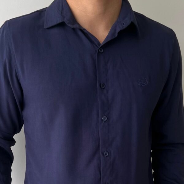 Camisa Miguel Azul Marinho - Imagem 2