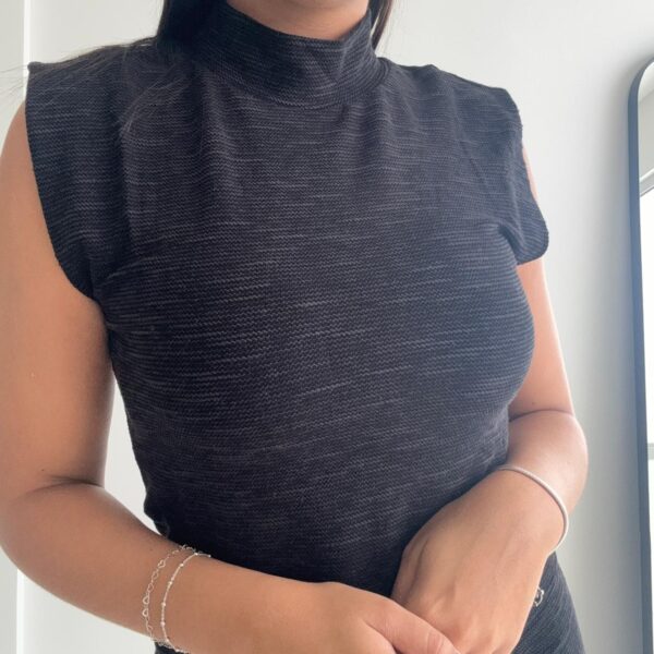 Muscle tee Cecília Preta