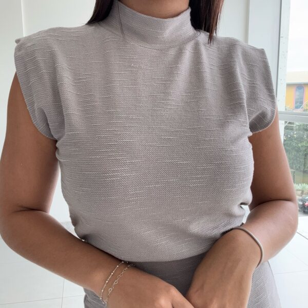 Muscle tee Cecília Cinza - Imagem 2