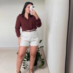 Camisa Miguel Marrom